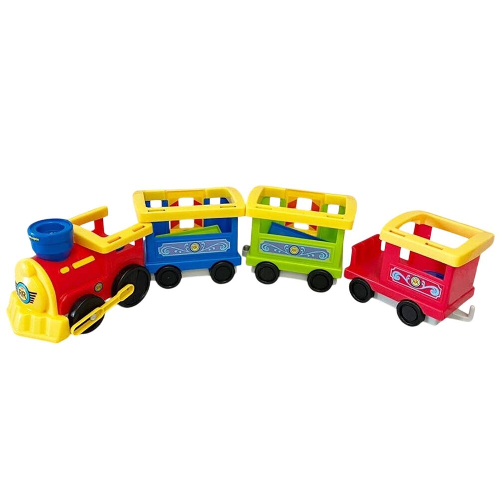 FISHER-PRICE LITTLE PEOPLE 2012 Musical Zoo Choo Choo Train Engine Cars